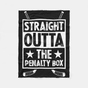 Rechtstreeks Uit De Penalty Box Keeper Grappig IJs Fleece Deken