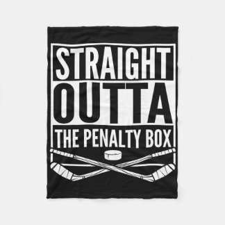 Rechtstreeks Uit De Penaltybank Ijshockeyspeler Ca Fleece Deken