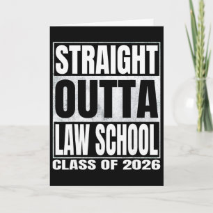 Rechtstreeks uit de rechtenfaculteit Grappige afge Kaart