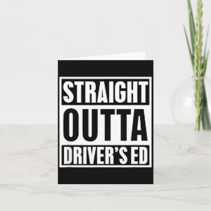 Rechtstreeks uit de rijles Grappige nieuwe bestuur Kaart