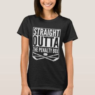 Rechtstreeks Uit De Strafbank Hockeyspeler Cadeau T-shirt