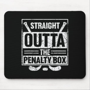 Rechtstreeks Uit De Strafbank IJshockey Hockey IJs Muismat