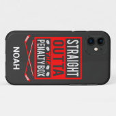Rechtstreeks uit de strafdoos Handtekening Case-Mate iPhone Case (Achterkant (horizontaal))