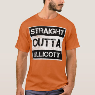 Rechtstreeks uit Ellicott City Maryland Vintage Di T-shirt