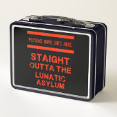 Rechtstreeks uit het krankzinnige asiel (Achterkant)