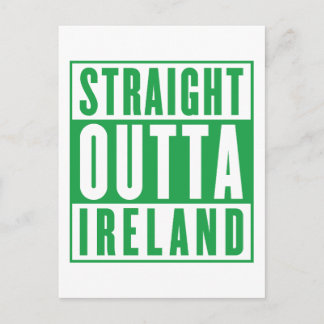 Rechtstreeks uit Ierland St. Patrick's Day Iers Briefkaart