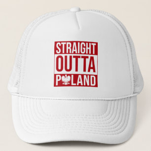 Rechtstreeks uit Polen Vlag Trucker Cap