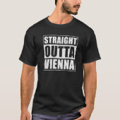 Rechtstreeks uit Wenen Oostenrijk Wenen T-shirt (Voorkant)