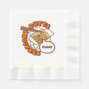 Rechtstreeks uit Yummy Ramen Noedels Servet