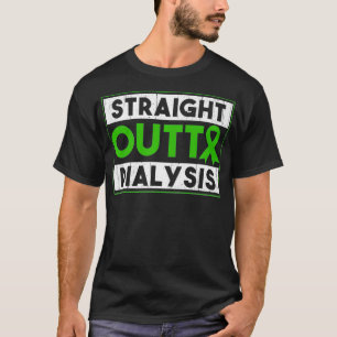 Rechtstreeks uitgevoerde dialyse Nierziekte Patiën T-shirt