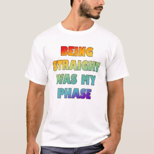 Rechtstreeks zijn was mijn fase t-shirt