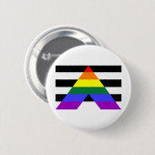 Rechtstreekse bondgenoten ronde button 5,7 cm (Voorkant /achterkant)