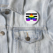 Rechtstreekse bondgenoten ronde button 5,7 cm (In situ)