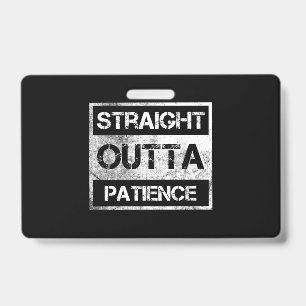 Rechtstreekse openta Patiëntenflair deeg Badge