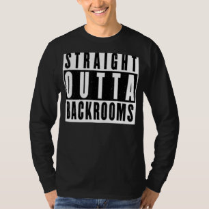Rechtstreekse uitgangen Achterkamers Creepy Story T-shirt