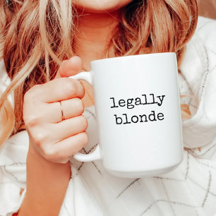 Rechtszaken Legally Blonde Mok Grappig Cadeau voor