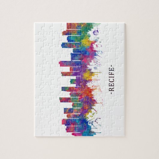 Recife Brazilië Skyline Legpuzzel (Verticaal)