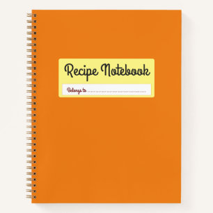 Recipe Book: Een leeg boekje om in je eigen boek t