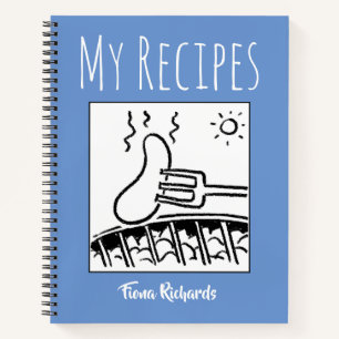 Recipe Book with Owner's Name Notitieboek