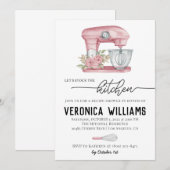 Recipe Bridal Shower Invitation Kaart (Voorkant / Achterkant)