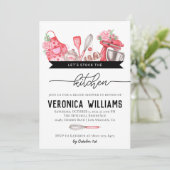 Recipe Bridal Shower Invitation Kaart (Staand voorkant)