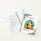 Recipe eucalyptus greenery Gold foto grootmoeder Notitieboek (Binnen)