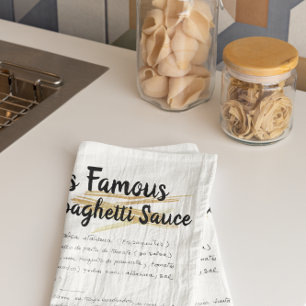 Recipe Heirloom Tea Towels Theedoek