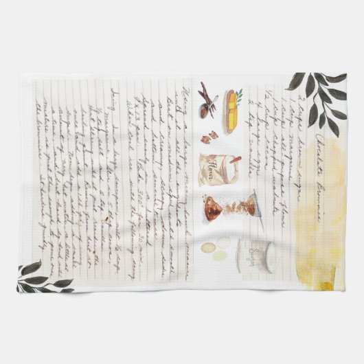 Recipe Heirloom Tea Towels Theedoek (Horizontaal)