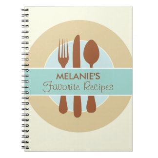 Recipe Journal (blauw) Notitieboek