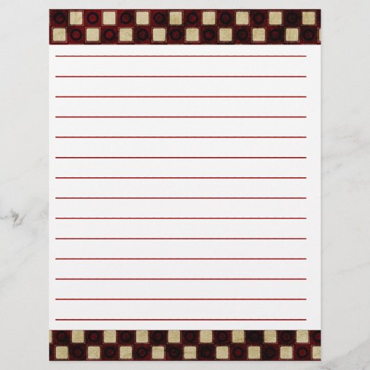 Recipe Kaart (Achterkant)