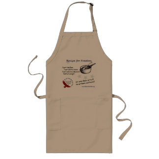 Recipe voor Freedom Apron Lang Schort