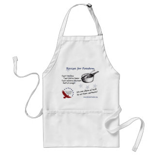 Recipe voor Freedom Apron Standaard Schort