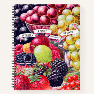 Recippen van de fruitfamilie notitieboek