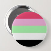 Recipromantische Pride-vlag Ronde Button 4,0 Cm (Voorkant /achterkant)