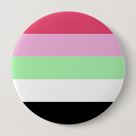 Recipromantische Pride-vlag Ronde Button 4,0 Cm (Voorkant)