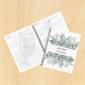 Recipt Foliage Greenery Leaves Personalized Notitieboek