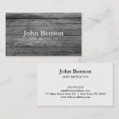  Reclaimed Wood Surf Instructor Visitekaartje (Voorkant / Achterkant)