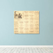 Reclame Canvas Afdruk (Insitu (Houten vloer))