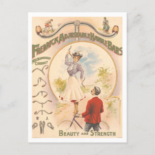 reclame Fiets Handvat Bars Briefkaart