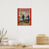  reclame, Lifebuoy Soap Poster (Keuken)
