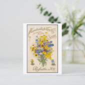  reclame Mandeville bloemzaden Briefkaart (Staand voorkant)