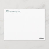 reclame - Oogzout Briefkaart (Achterkant)