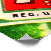 reclame voor ‘77 frisdrank uit de jaren 50 poster (Hoek)