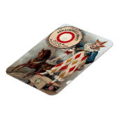  reclame voor arm & hamer soda magneet (Linkerzijde)