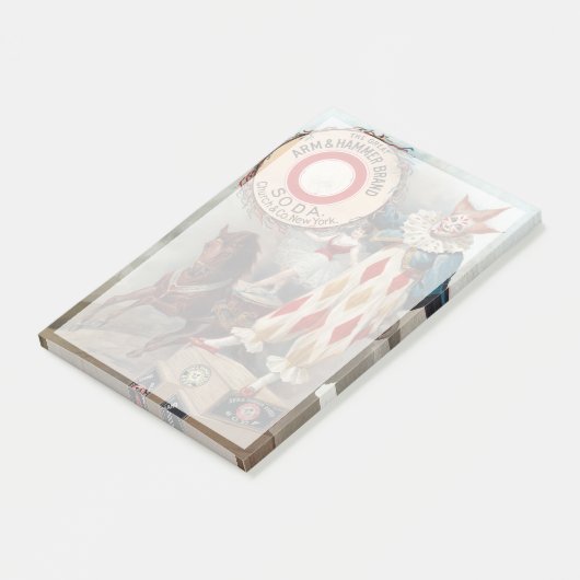 reclame voor arm & hamer soda post-it® notes (Schuin)