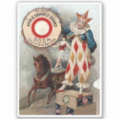  reclame voor arm & hamer soda sticker (Voorkant)