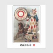  reclame voor arm & hamer soda sticker (Vel)