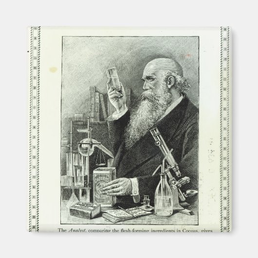 Reclame voor "Cadbury's Cocoa" Magneet (Voorkant)