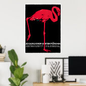  reclame voor de dierentuin van München Poster (Thuiskantoor)