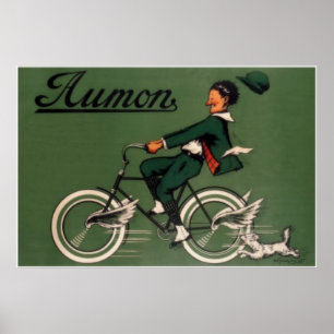  reclame voor fietsen poster